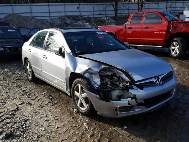 1HGCM56875A131568 - 2005 HONDA ACCORD EX SILVER photo 1