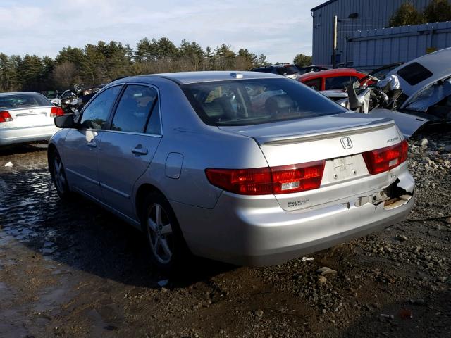 1HGCM56875A131568 - 2005 HONDA ACCORD EX SILVER photo 3