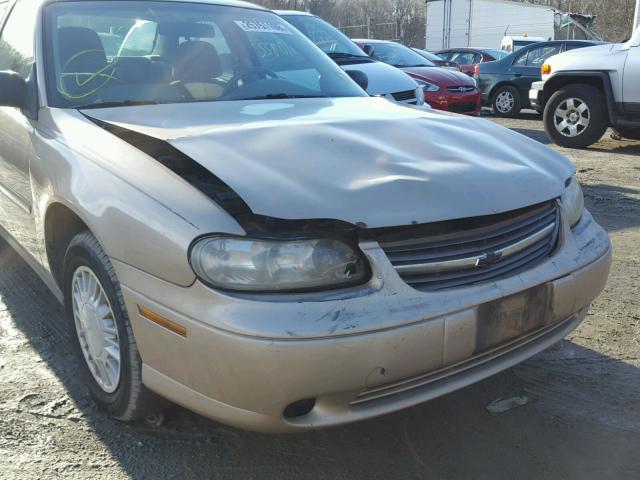 1G1ND52J916262281 - 2001 CHEVROLET MALIBU GOLD photo 9