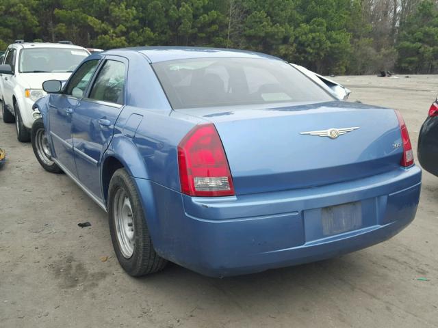 2C3KA43R07H704409 - 2007 CHRYSLER 300 BLUE photo 3