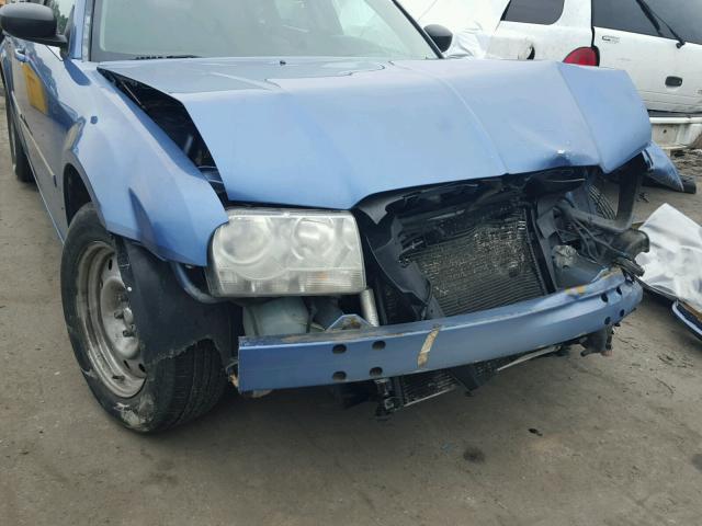 2C3KA43R07H704409 - 2007 CHRYSLER 300 BLUE photo 9