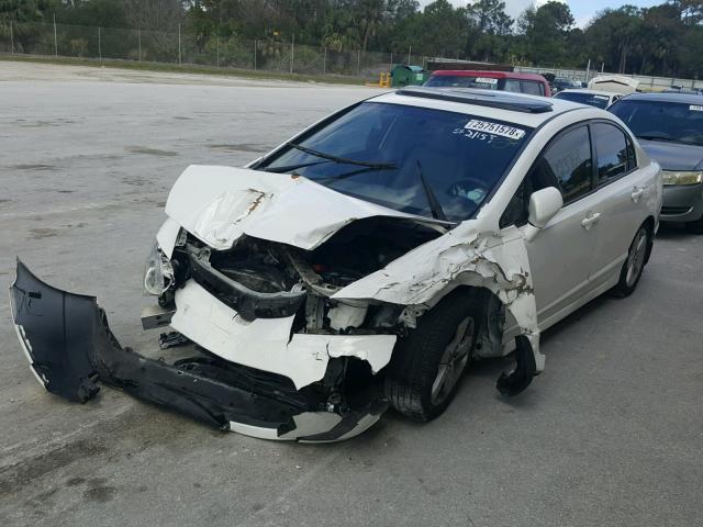 2HGFA16928H530322 - 2008 HONDA CIVIC EXL 白色 照片 2