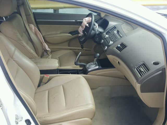 2HGFA16928H530322 - 2008 HONDA CIVIC EXL 白色 照片 5
