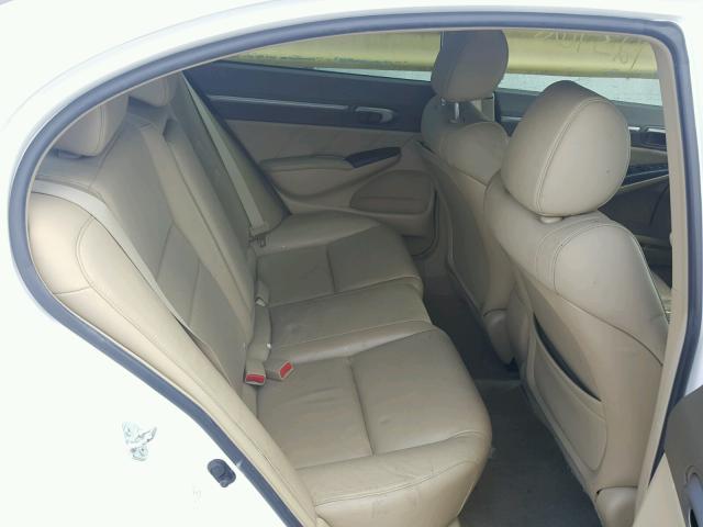 2HGFA16928H530322 - 2008 HONDA CIVIC EXL 白色 照片 6