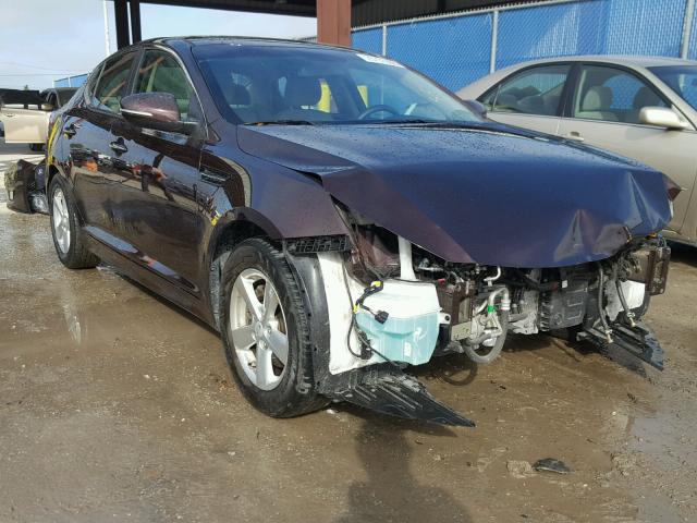 5XXGM4A73FG431042 - 2015 KIA OPTIMA LX PURPLE photo 1