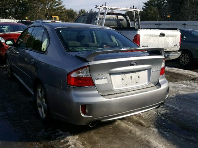 4S3BL616X86200978 - 2008 SUBARU LEGACY 2.5 SILVER photo 3