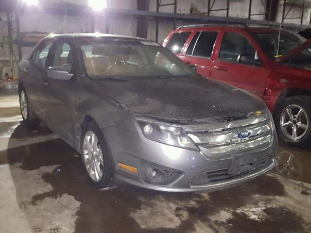 3FAHP0HA5CR155181 - 2012 FORD FUSION SE GRAY photo 1