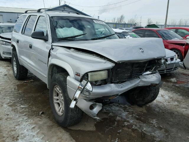 1B4HS28N31F635671 - 2001 DODGE DURANGO SILVER photo 1