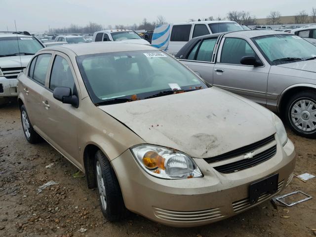 1G1AK55F367771506 - 2006 CHEVROLET COBALT LS GOLD photo 9