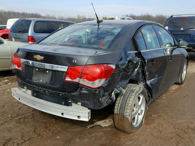 1G1PC5SB2D7256910 - 2013 CHEVROLET CRUZE LT BLACK photo 4