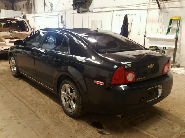 1G1ZC5EB9AF243609 - 2010 CHEVROLET MALIBU 1LT 黑色 照片 3