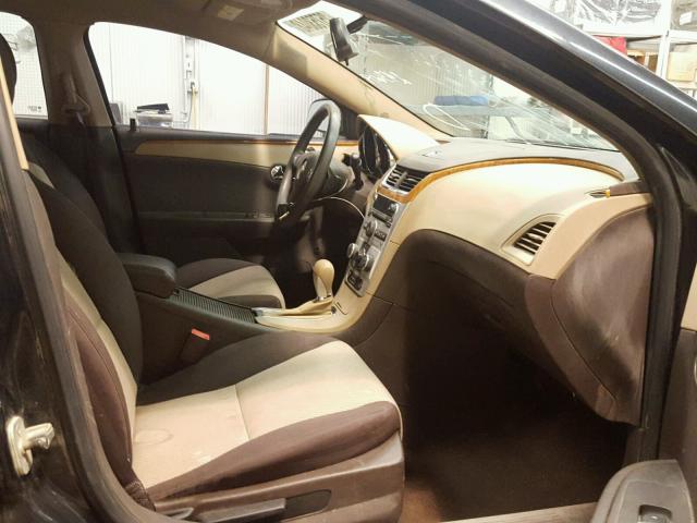 1G1ZC5EB9AF243609 - 2010 CHEVROLET MALIBU 1LT 黑色 照片 5