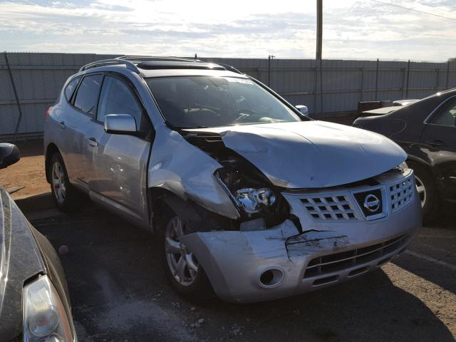 JN8AS58T38W021156 - 2008 NISSAN ROGUE S SILVER photo 1