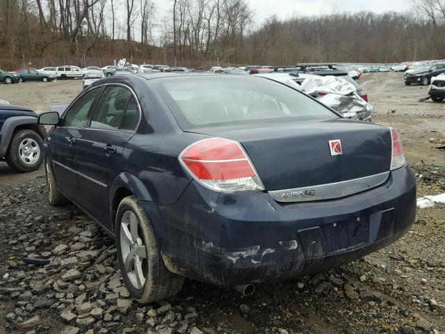 1G8ZS57N07F297742 - 2007 SATURN AURA XE BLUE photo 3