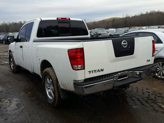 1N6AA06A74N564929 - 2004 NISSAN TITAN XE WHITE photo 3