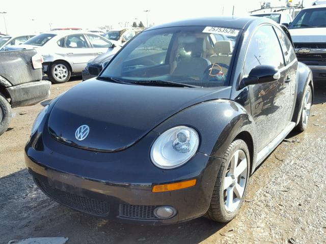 3VWSW31C97M510207 - 2007 VOLKSWAGEN NEW BEETLE შავი ფოტო 2