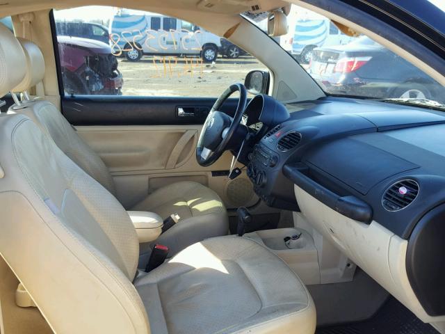 3VWSW31C97M510207 - 2007 VOLKSWAGEN NEW BEETLE შავი ფოტო 5