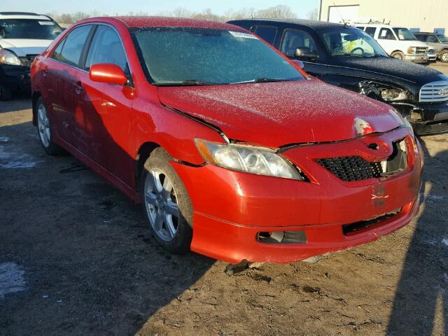 4T1BK46K87U012303 - 2007 TOYOTA CAMRY NEW RED photo 1