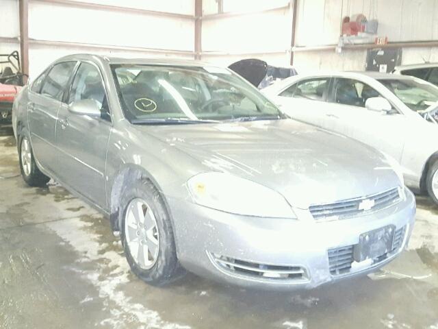 2G1WT58KX79102113 - 2007 CHEVROLET IMPALA LT SILVER photo 1