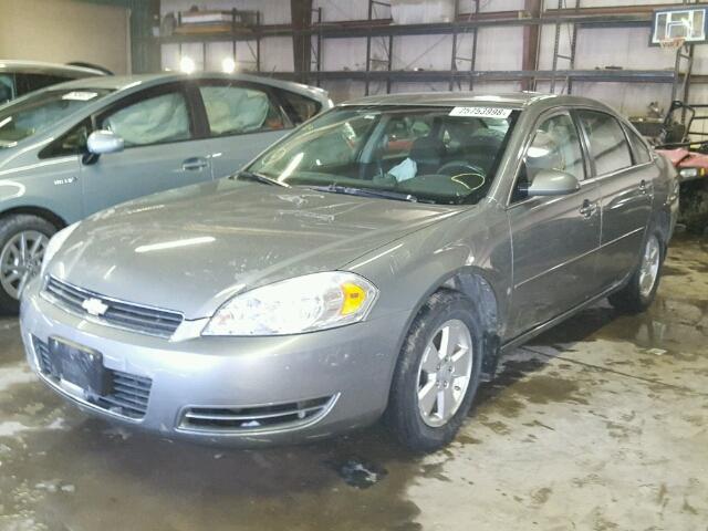 2G1WT58KX79102113 - 2007 CHEVROLET IMPALA LT SILVER photo 2