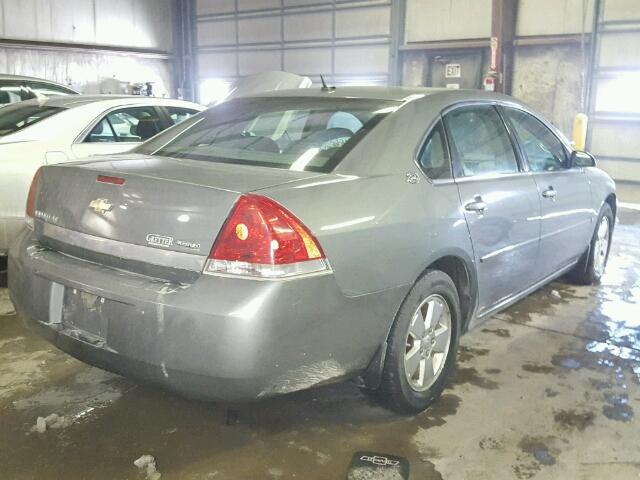 2G1WT58KX79102113 - 2007 CHEVROLET IMPALA LT SILVER photo 4