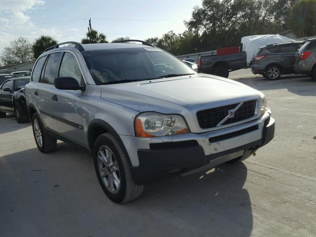 YV1CZ91H641080863 - 2004 VOLVO XC90 T6 SILVER photo 1