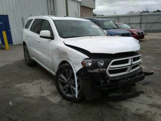 1C4RDHAG1DC659652 - 2013 DODGE DURANGO SX WHITE photo 1