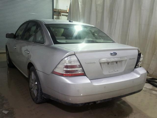 1FAHP25W59G124136 - 2009 FORD TAURUS LIM SILVER photo 3