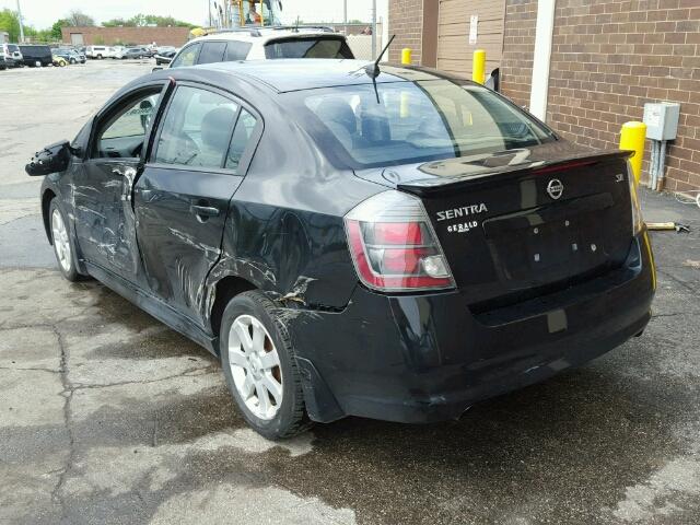 3N1AB6AP1AL613054 - 2010 NISSAN SENTRA 2.0 BLACK photo 3