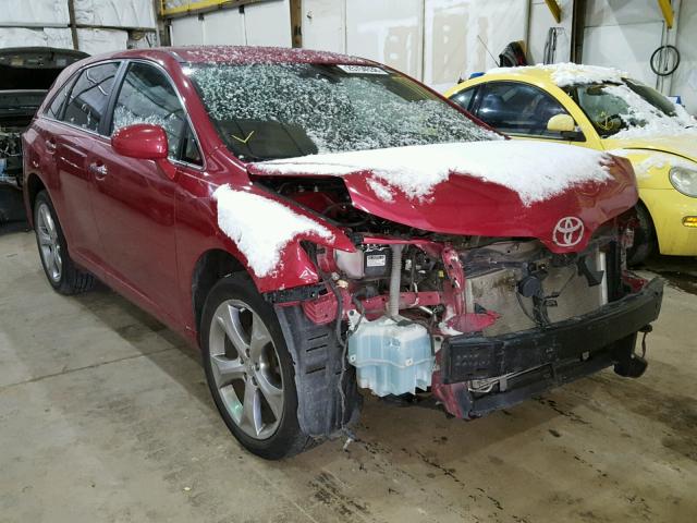 4T3BK11A99U010843 - 2009 TOYOTA VENZA BASE RED photo 1