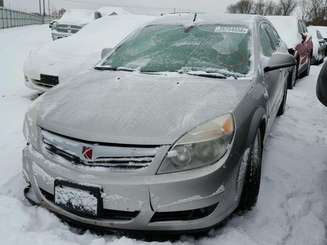 1G8ZV57748F138149 - 2008 SATURN AURA XR SILVER photo 2