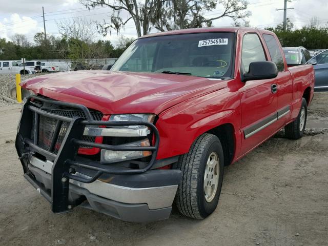 2GCEC19T031357719 - 2003 CHEVROLET SILVERADO RED photo 2