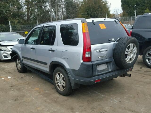 SHSRD78833U154991 - 2003 HONDA CR-V EX BLUE photo 3