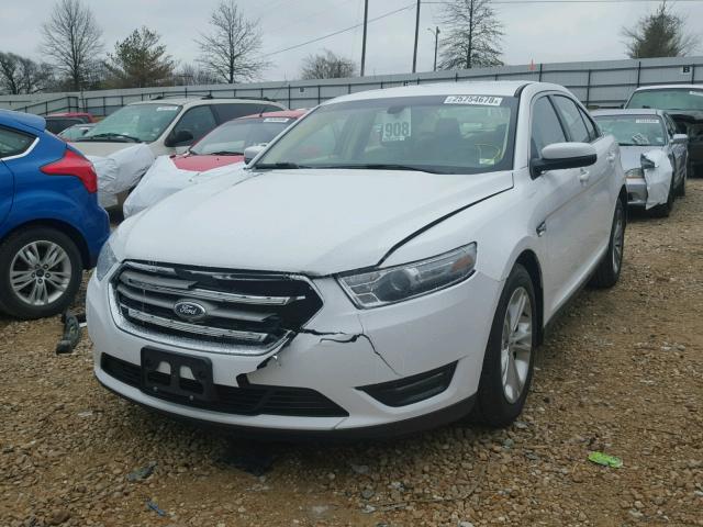 1FAHP2E83DG190873 - 2013 FORD TAURUS SEL WHITE photo 2