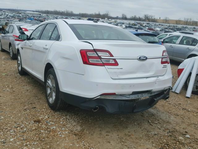 1FAHP2E83DG190873 - 2013 FORD TAURUS SEL WHITE photo 3