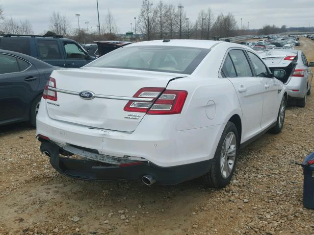 1FAHP2E83DG190873 - 2013 FORD TAURUS SEL WHITE photo 4