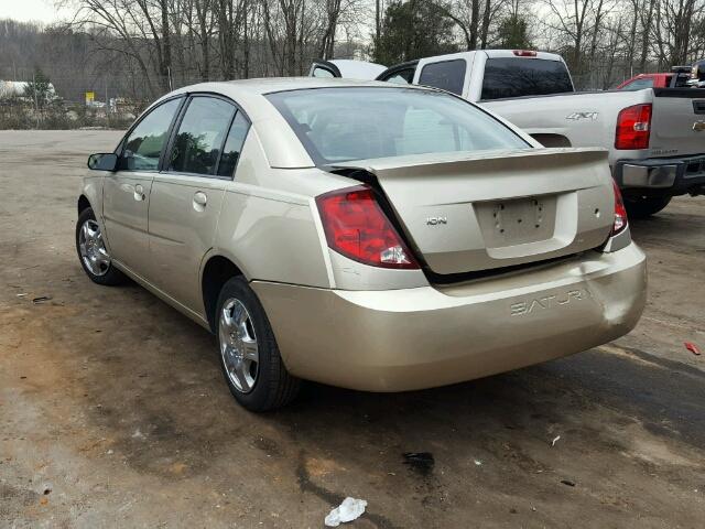 1G8AJ52F54Z224974 - 2004 SATURN ION LEVEL TAN photo 3