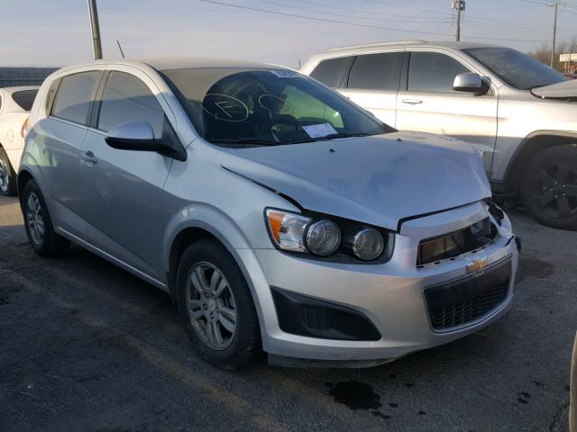 1G1JC6SH7F4126660 - 2015 CHEVROLET SONIC LT SILVER photo 1