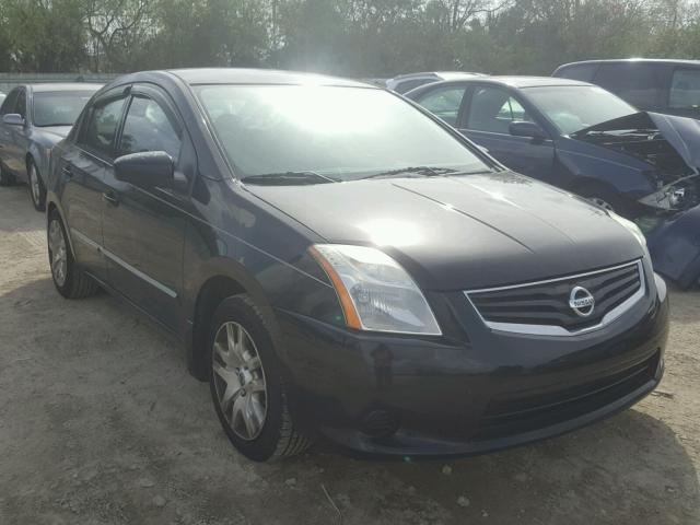 3N1AB6AP0AL669258 - 2010 NISSAN SENTRA BLACK photo 1