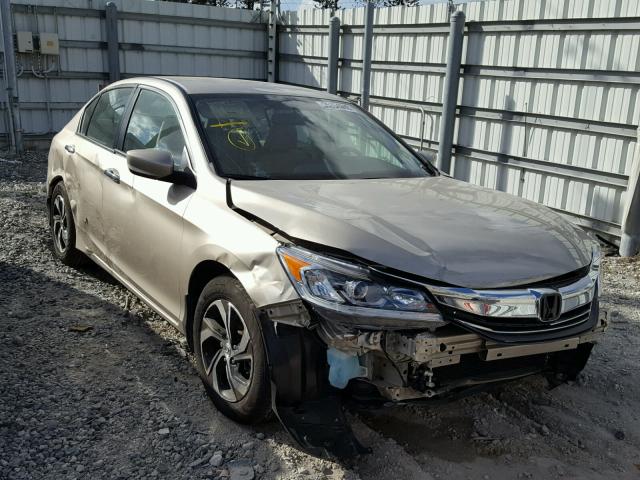 1HGCR2F36HA087264 - 2017 HONDA ACCORD LX GOLD photo 1