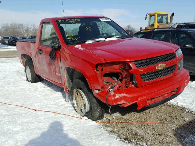 1GCDT146658203495 - 2005 CHEVROLET COLORADO RED photo 1