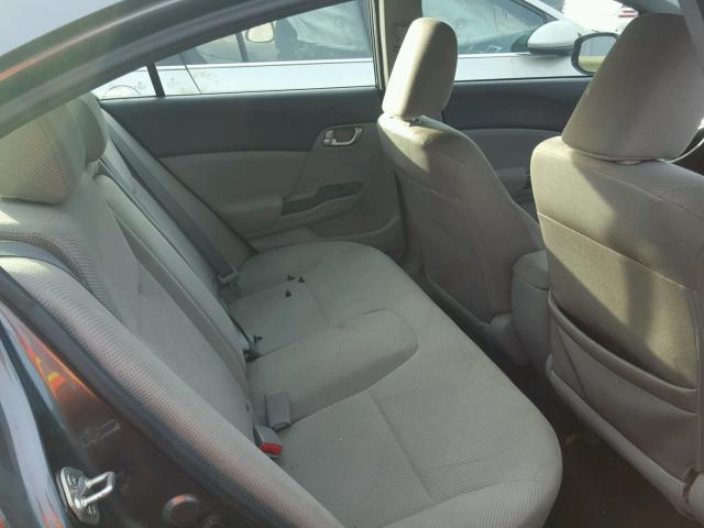 19XFB2F83CE108413 - 2012 HONDA CIVIC EX ნაცრისფერი ფოტო 6