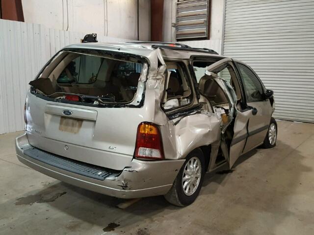 2FMZA51452BB64604 - 2002 FORD WINDSTAR L TAN photo 4