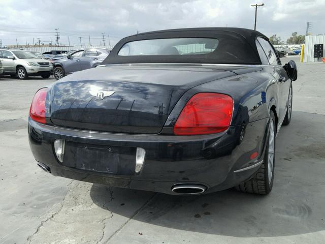 SCBDR33W47C043745 - 2007 BENTLEY CONTINENTA BLACK photo 4