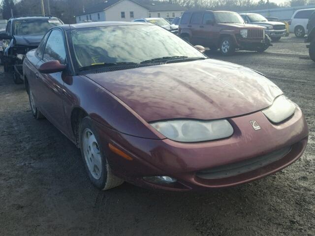 1G8ZR12792Z233512 - 2002 SATURN SC2 MAROON photo 1