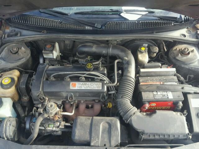 1G8ZR12792Z233512 - 2002 SATURN SC2 MAROON photo 7