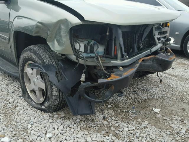 1GNDT13S132226169 - 2003 CHEVROLET TRAILBLAZE GREEN photo 9