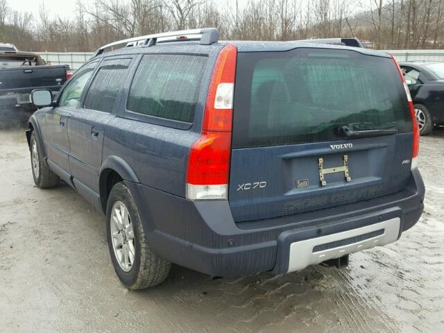 YV4SZ592071262330 - 2007 VOLVO XC70 BLUE photo 3