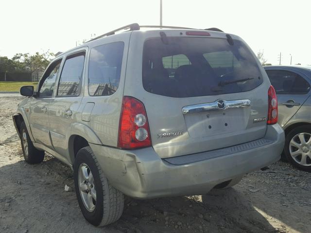 4F2YZ04115KM01273 - 2005 MAZDA TRIBUTE S BEIGE photo 3