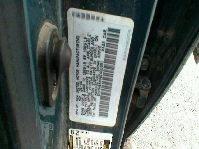 5Y2SM65886Z460591 - 2006 PONTIAC VIBE GREEN photo 10